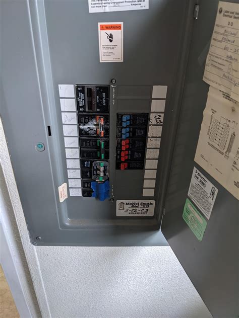 bryant electrical panel identification